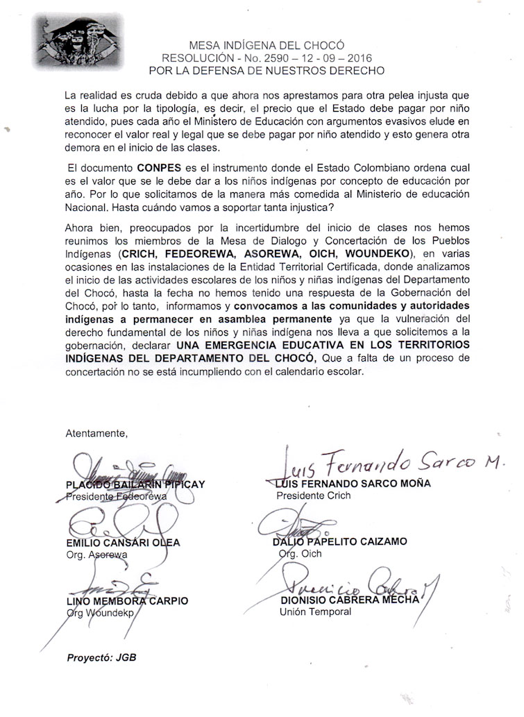 documento mesa indigena conpes 2 001