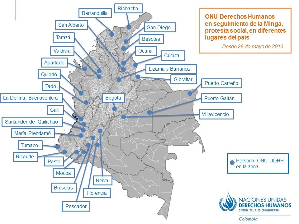 mapa onu minga